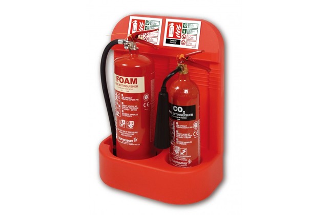 Rotationally Moulded Fire Extinguisher Stand